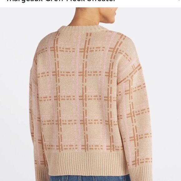Design‎ History Margeaux Crew Neck Sweater Beige XS Stitch Fix NWT - Picture 2 of 7